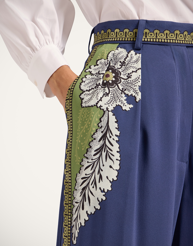 La DoubleJ Brooklyn Pants La DoubleJ Brooklyn Pants Bounty Placée Navy TRO0175VIS011BOU01BU06