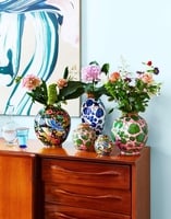 La DoubleJ Bubble Vase La DoubleJ Bubble Vase Colombo Nero VAS0003CER001COL0006