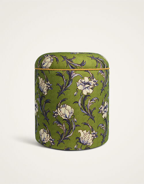 La DoubleJ Baba' Outdoor Pouf Nymph Bloom Fiesole Green POU0003POL020NYB01GR16