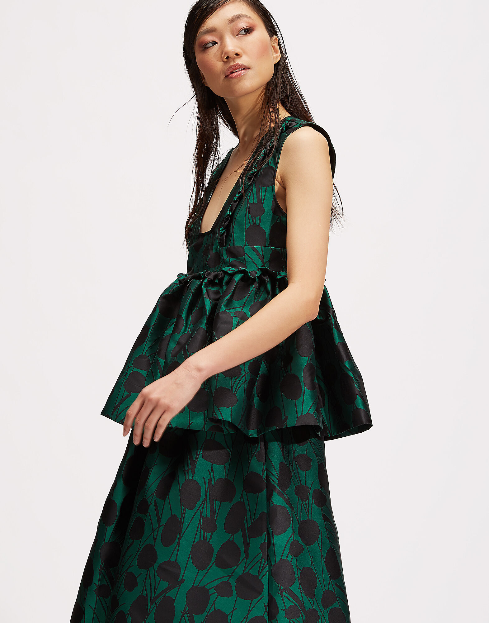 Casati Top La DoubleJ: Moses Verde Casati Top LaDoubleJ: Moses Verde TOP0004RAS002