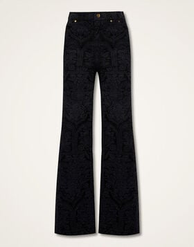 Flare Jeans La DoubleJ: Corte Black TRO0096DEN006