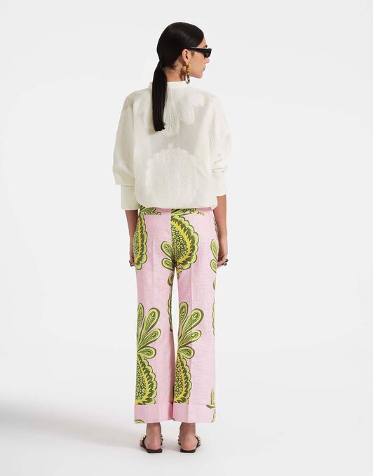 Hendrix Pants La DoubleJ: Big Pineapple Pink Hendrix Pants La DoubleJ: Big Pineapple Pink TRO0014COT005