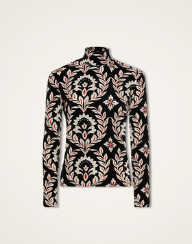 Turtleneck La DoubleJ: Ghirlanda Black SHI0030VEL006