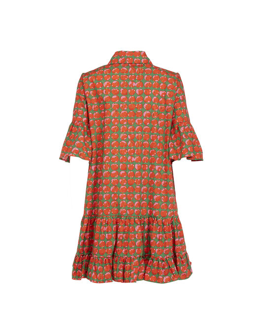 Choux Dress La DoubleJ: Green Cherries Choux Dress La DoubleJ: Green Cherries DRE0205COT015