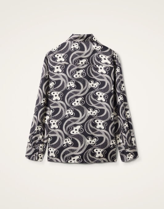 Boy Shirt La DoubleJ: Aperol Black & White Boy Shirt La DoubleJ: Aperol Black & White SHI0001SIL001