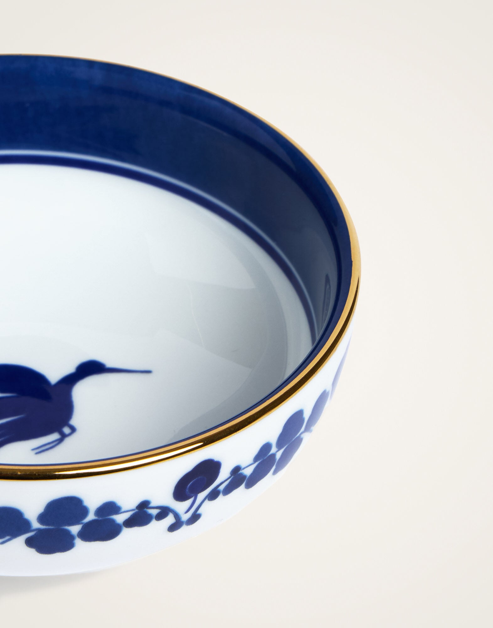 Snack Bowl Set Of 2 La DoubleJ: Wildbird Blue Snack Bowl Set Of 2 La DoubleJ: Wildbird Blue BWT0004CER001