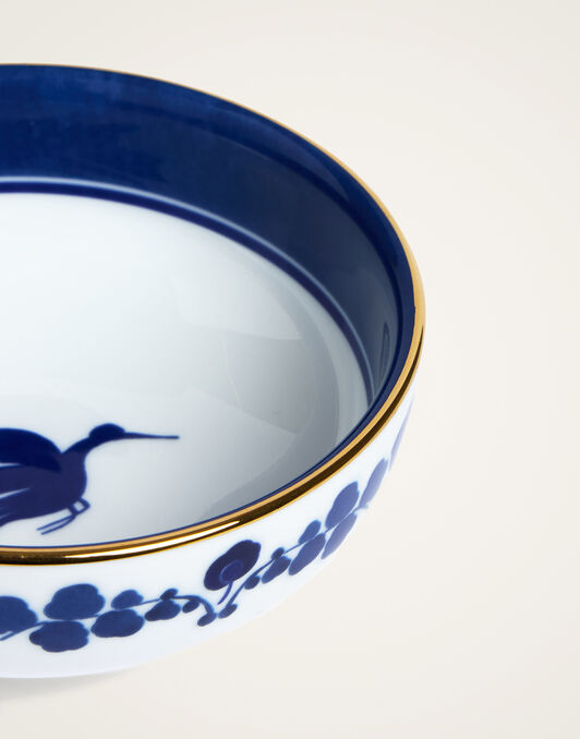 Snack Bowl Set Of 2 La DoubleJ: Wildbird Blue Snack Bowl Set Of 2 La DoubleJ: Wildbird Blue BWT0004CER001