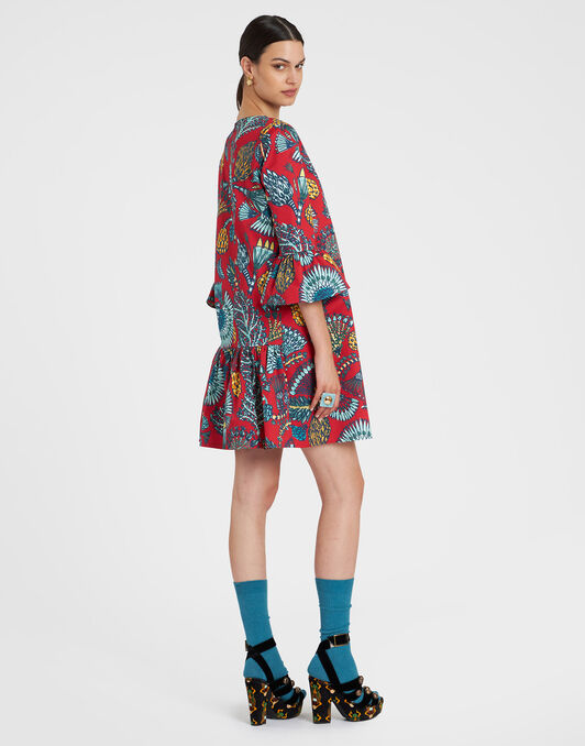 24/7 Dress La DoubleJ: Sicomore Red 24/7 Dress La DoubleJ: Sicomore Red DRE0050COT006