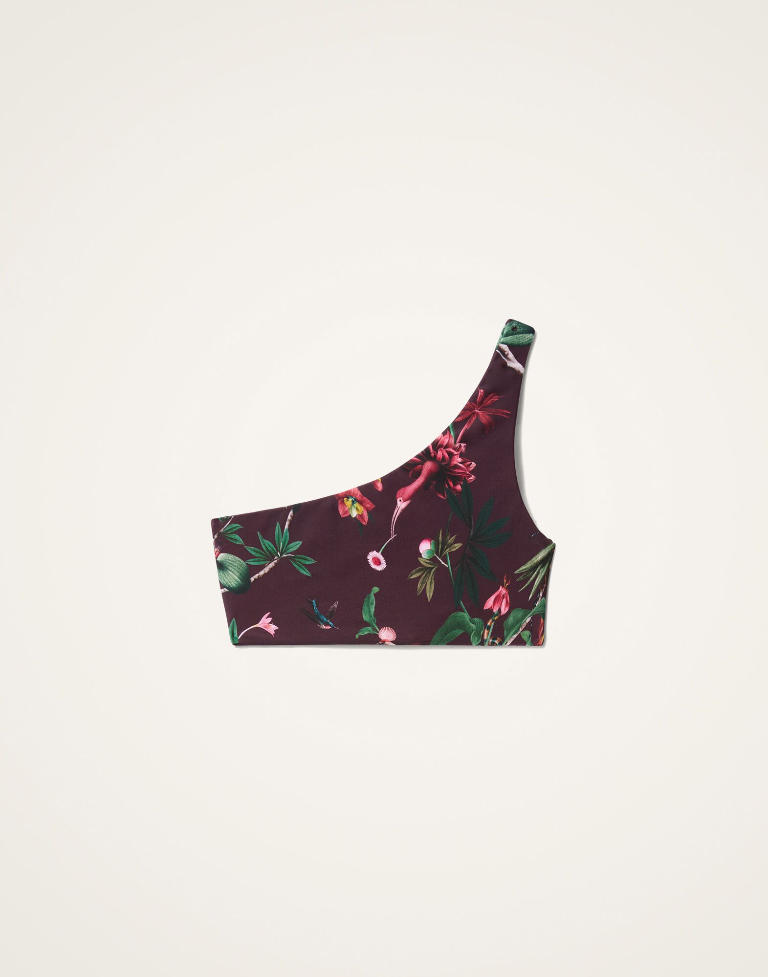 Goddess Bikini Top La DoubleJ: Zooflora Mini Burgundy Goddess Bikini Top La DoubleJ: Zooflora Mini Burgundy SWI0024LYC001
