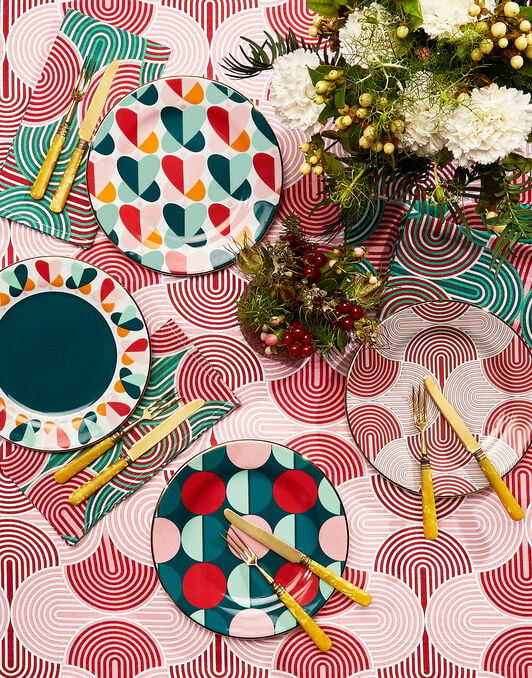 Medium Tablecloth (180x280) La DoubleJ: Slinky Rosso Medium Tablecloth (180x280) La DoubleJ: Slinky Rosso TBC0002LIN001