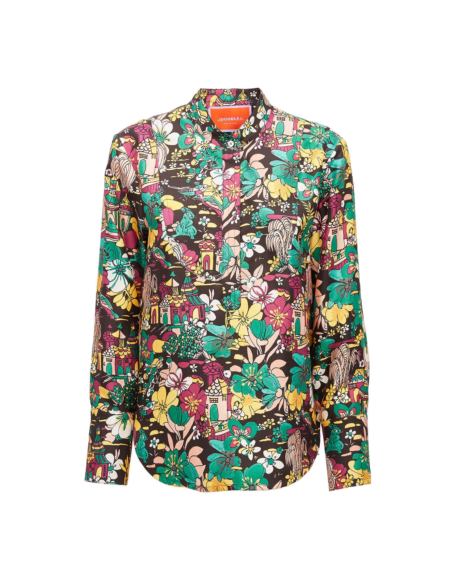 Portofino Shirt La DoubleJ: Temples Portofino Shirt La DoubleJ: Temples SHI0046SIL001