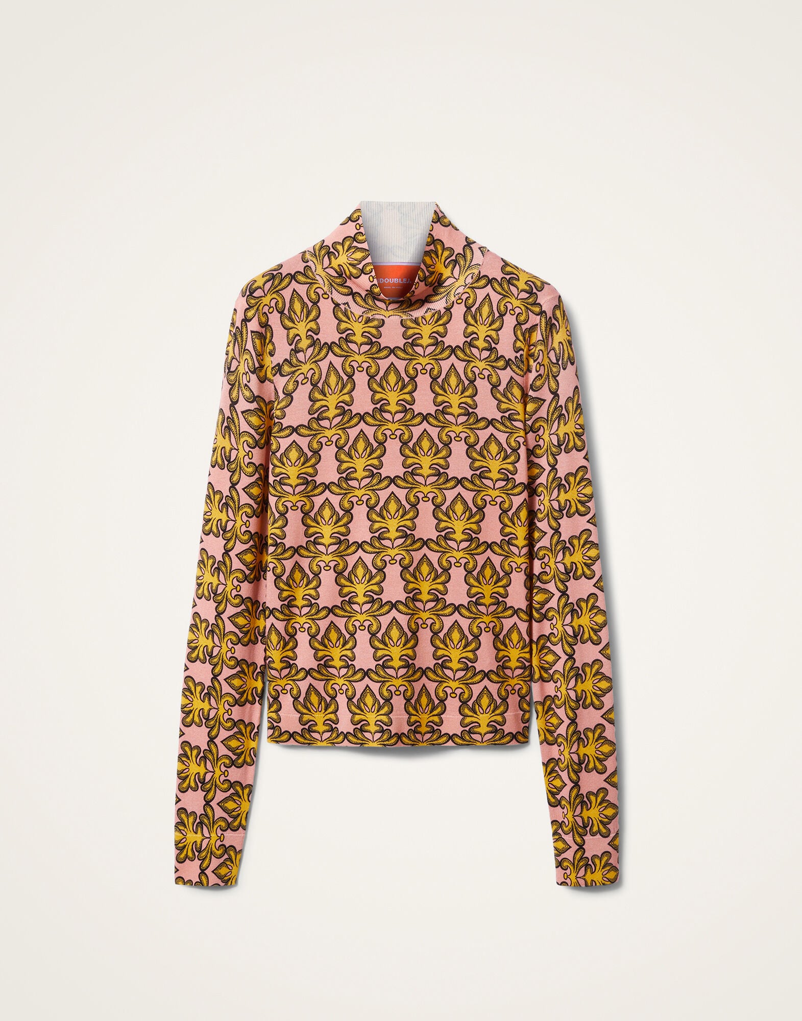 Silky Turtleneck La DoubleJ: Herald Fuchsia PUL0236KNI143
