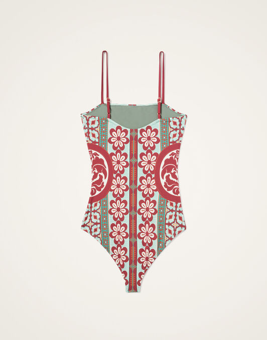 Elle Swimsuit La DoubleJ: Pagoda Placée Rust Elle Swimsuit La DoubleJ: Pagoda Placée Rust SWI0055LYC006
