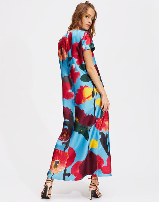 Swing Dress La DoubleJ: Prom Azzurro Swing Dress LaDoubleJ: Prom Azzurro DRE0001SIL001