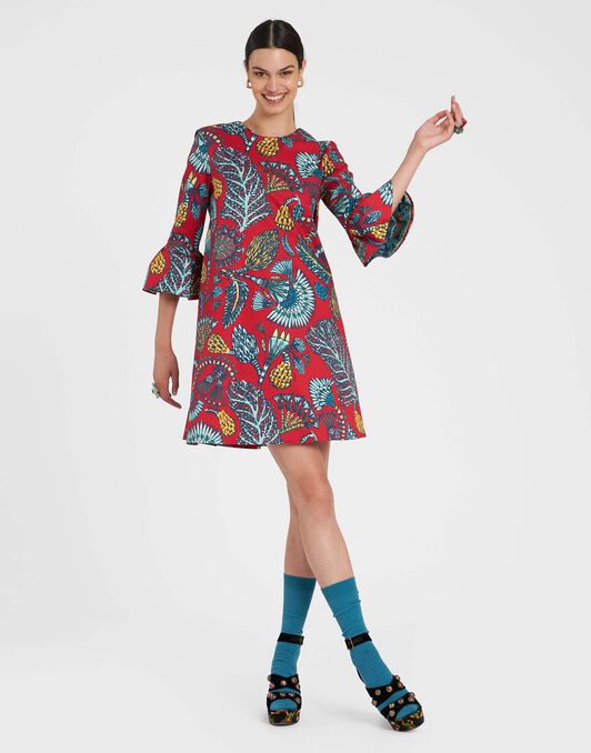 24/7 Dress La DoubleJ: Sicomore Red 24/7 Dress La DoubleJ: Sicomore Red DRE0050COT006