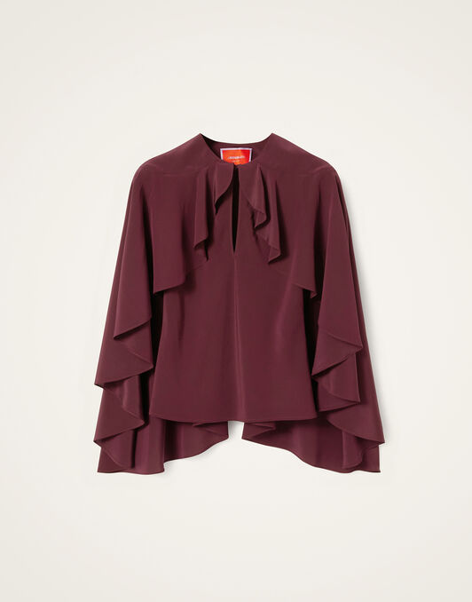 Magic Top La DoubleJ: Solid Burgundy Magic Top La DoubleJ: Solid Burgundy TOP0193CRE010