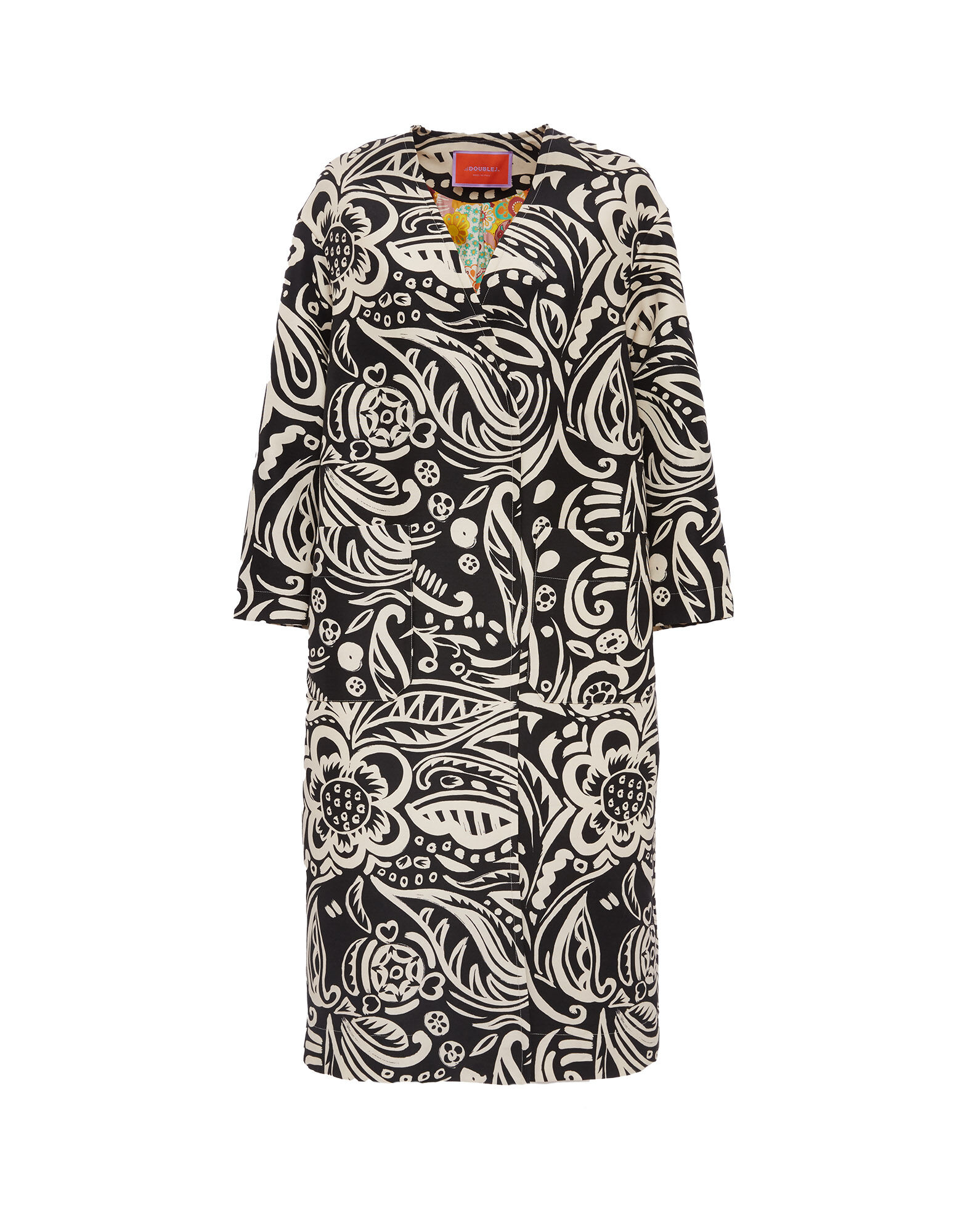Topper Coat La DoubleJ: Giga Fauve Topper Coat La DoubleJ: Giga Fauve ed27_look_14