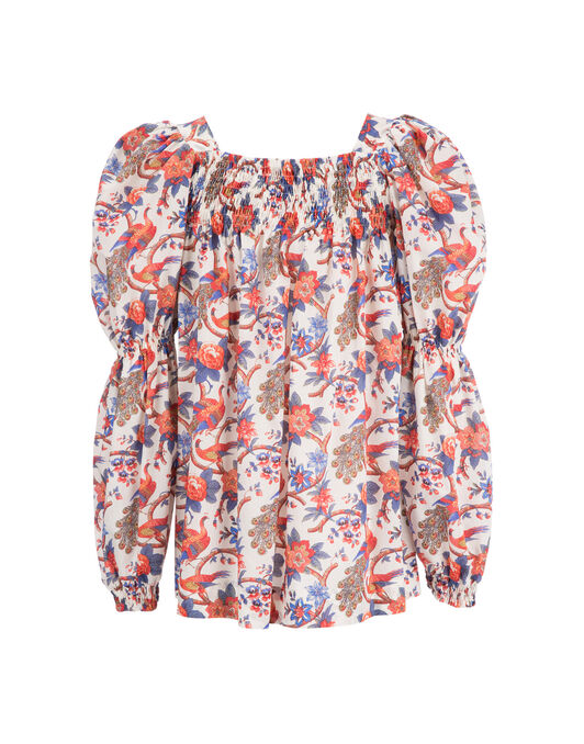 Peasant Top La DoubleJ: Pavone Peasant Top LaDoubleJ: Pavone SHI0009COT003