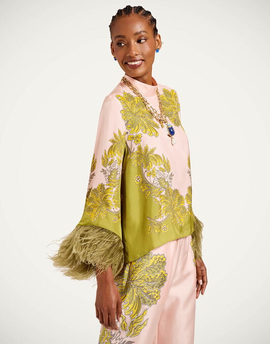 Make An Exit Top La DoubleJ: Swathe Placée Pink Make An Exit Top La DoubleJ: Swathe Placée Pink TOP0141SIL026