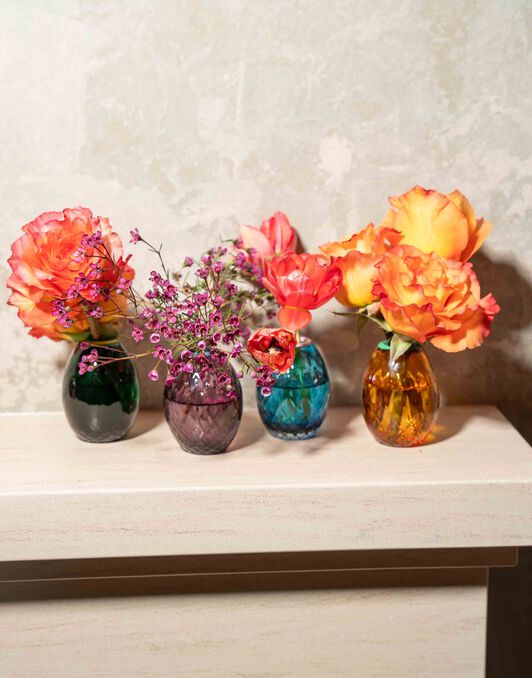 Baby Egg Vases La DoubleJ: Misty Rainbow Mix Baby Egg Vases La DoubleJ: Misty Rainbow Mix BBG0002MUR001