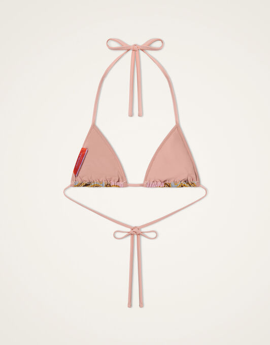 Bikini Top La DoubleJ: Cocoon Placée Pink SWI0032LYC009