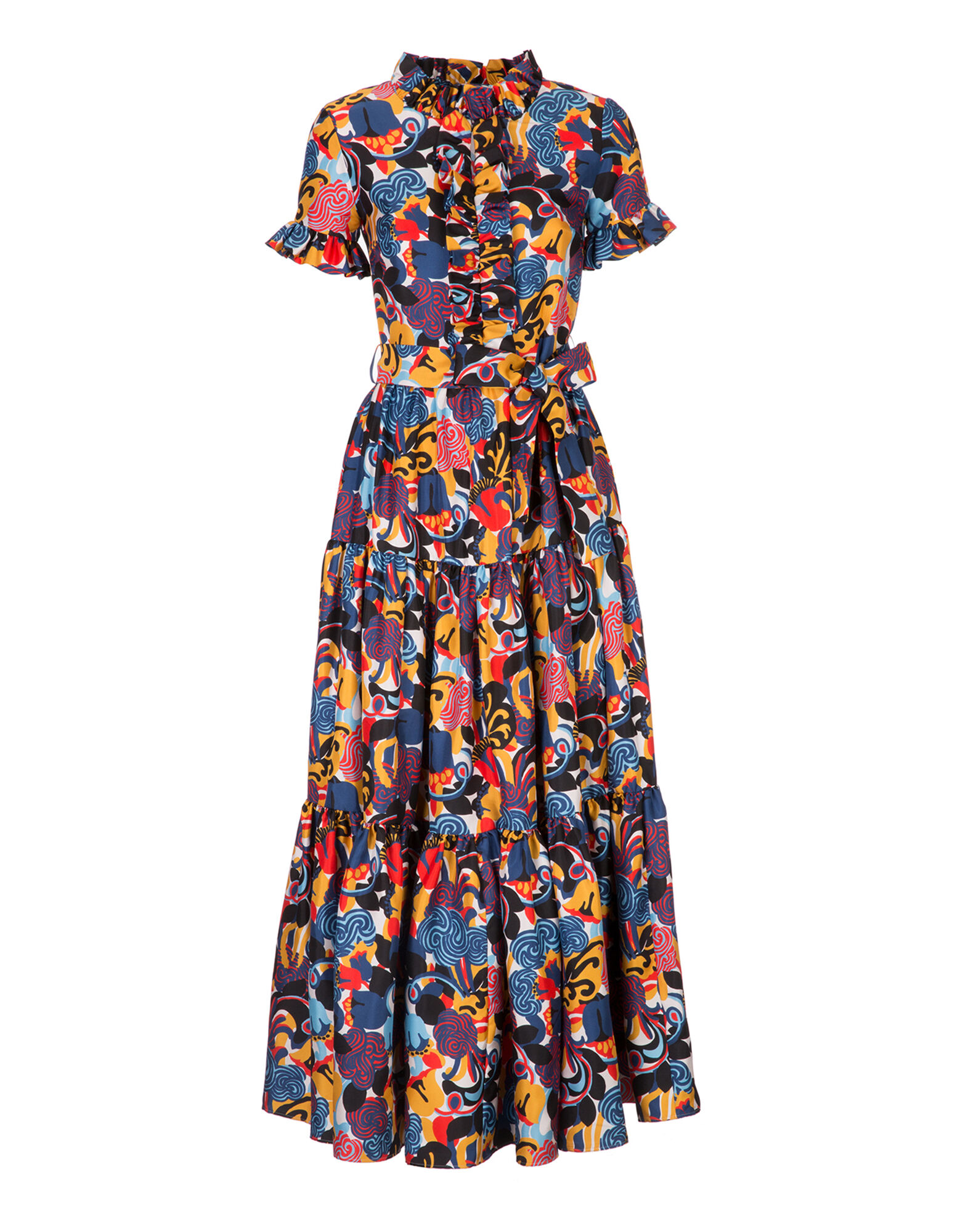 Long and Sassy Dress LaDoubleJ: Zoo DRE0017SIL001
