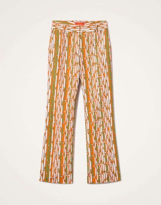 24/7 Pants La DoubleJ: Smarties Orange 24/7 Pants La DoubleJ: Smarties Orange TRO0069COT005