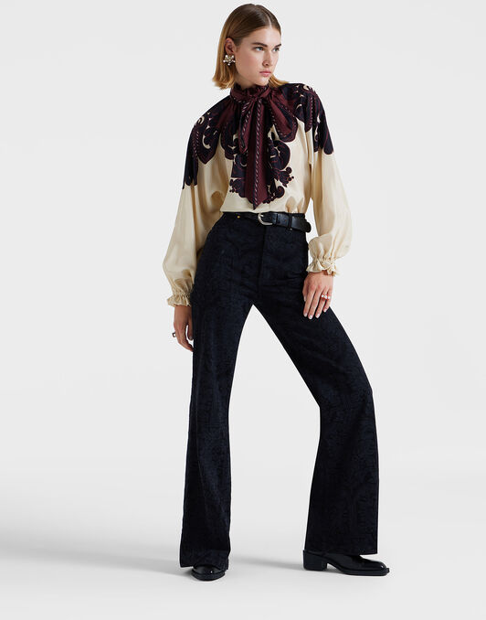 Cerere Blouse La DoubleJ: Corsini Placée Cream Cerere Blouse La DoubleJ: Corsini Placée Cream SHI0086SIL009