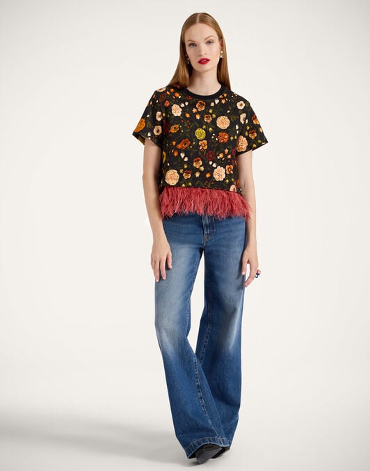 La Scala Tee La DoubleJ: Botticelli Black La Scala Tee La DoubleJ: Botticelli Black TSH0026JER039