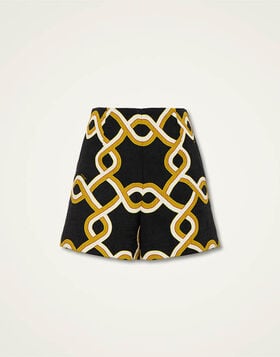 Margarita Shorts La DoubleJ: Tackle Black TRO0112COT005