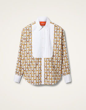 Peggy Shirt La DoubleJ: Half-Light Micro Cream SHI0115COT001