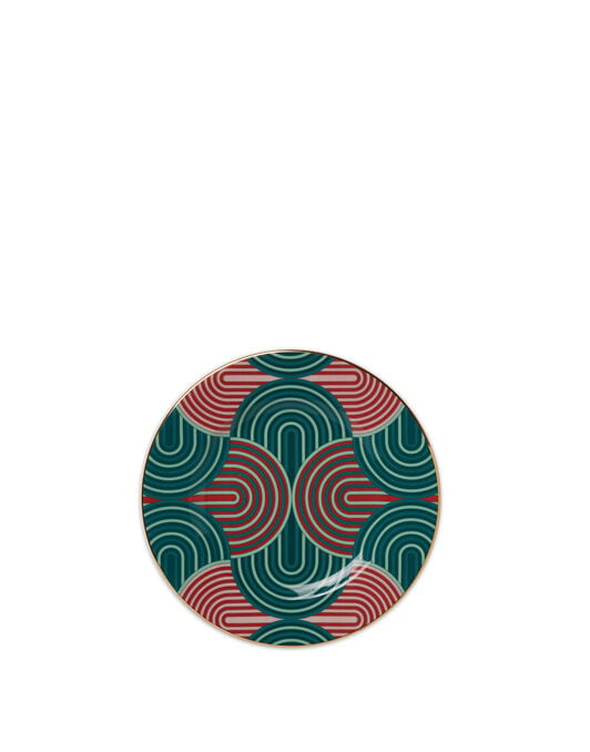 Dessert Plate Set of 2 La DoubleJ: Slinky Verde DIS0048CER001