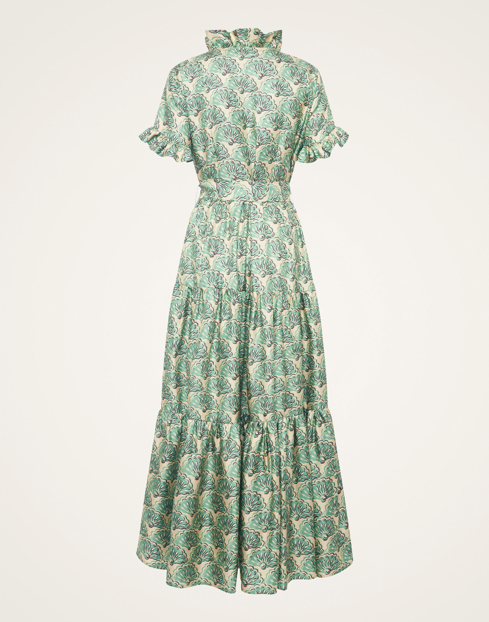 Long And Sassy Dress La DoubleJ: Fans Mint Long And Sassy Dress La DoubleJ: Fans Mint DRE0017SIL001