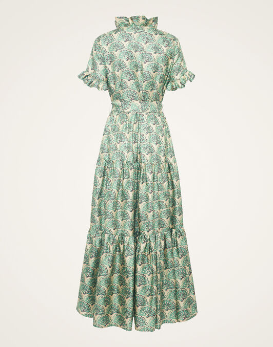 Long And Sassy Dress La DoubleJ: Fans Mint Long And Sassy Dress La DoubleJ: Fans Mint DRE0017SIL001