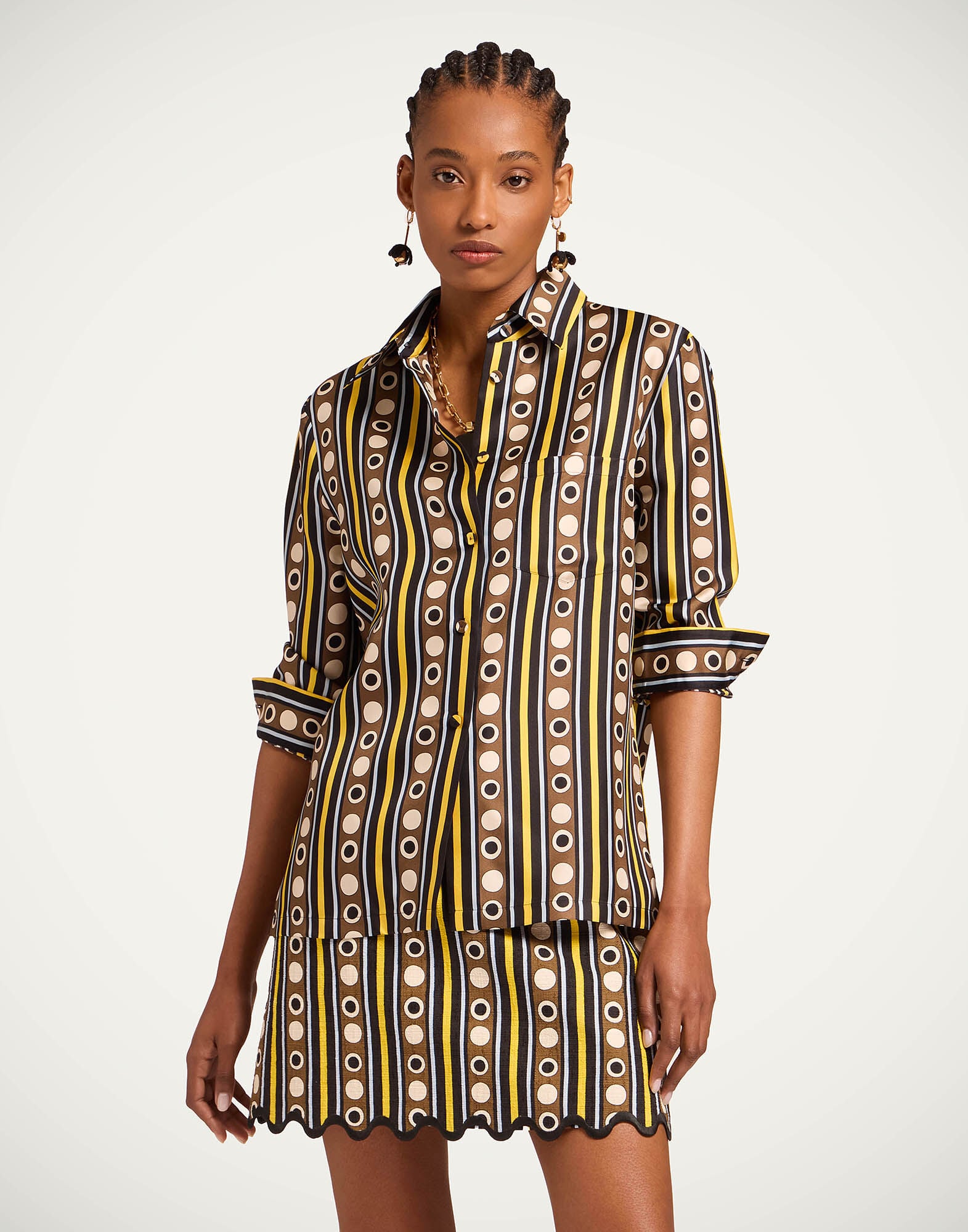 Boy Shirt La DoubleJ: Sanctuary Brown Boy Shirt La DoubleJ: Sanctuary Brown SHI0001SIL001
