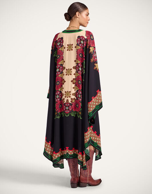 Karis Kaftan La DoubleJ: Bounty Placée Red DRE0935VIS027