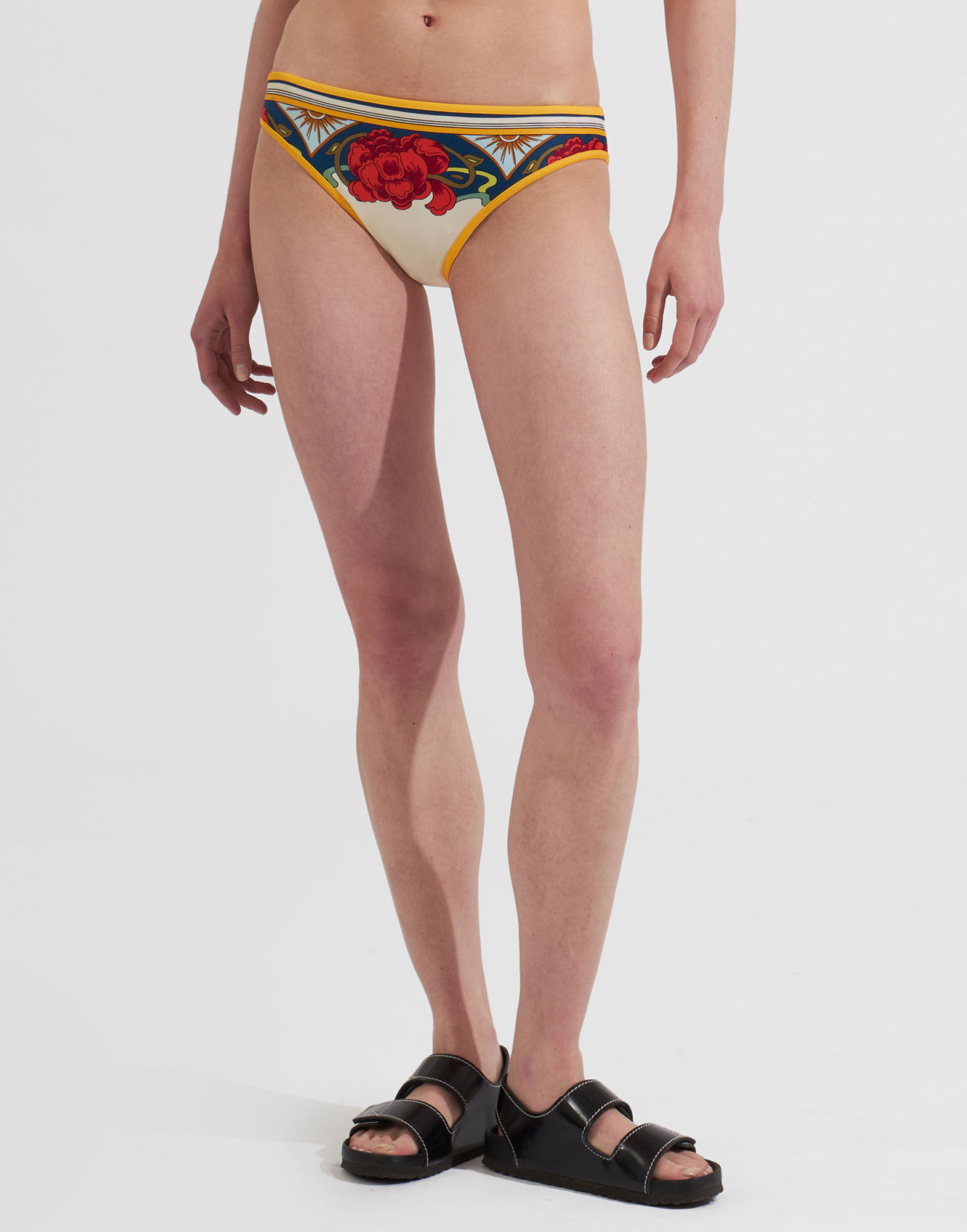 Bikini Bottom La DoubleJ: Taormina Placée Ivory SWI0033LYC003