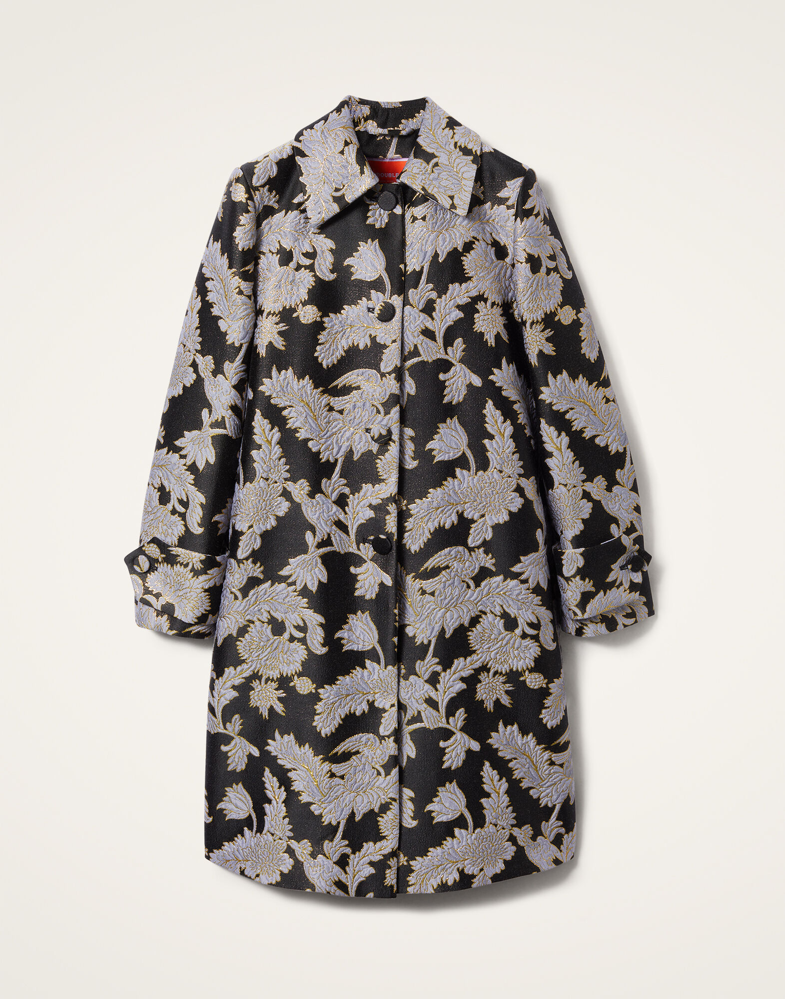 Precious Coat La DoubleJ: Lark Black JAC0122JCQ099