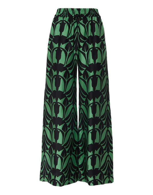 Palazzo Pants La DoubleJ: Papyrus Green Palazzo Pants La DoubleJ: Papyrus Green TRO0026SIL006