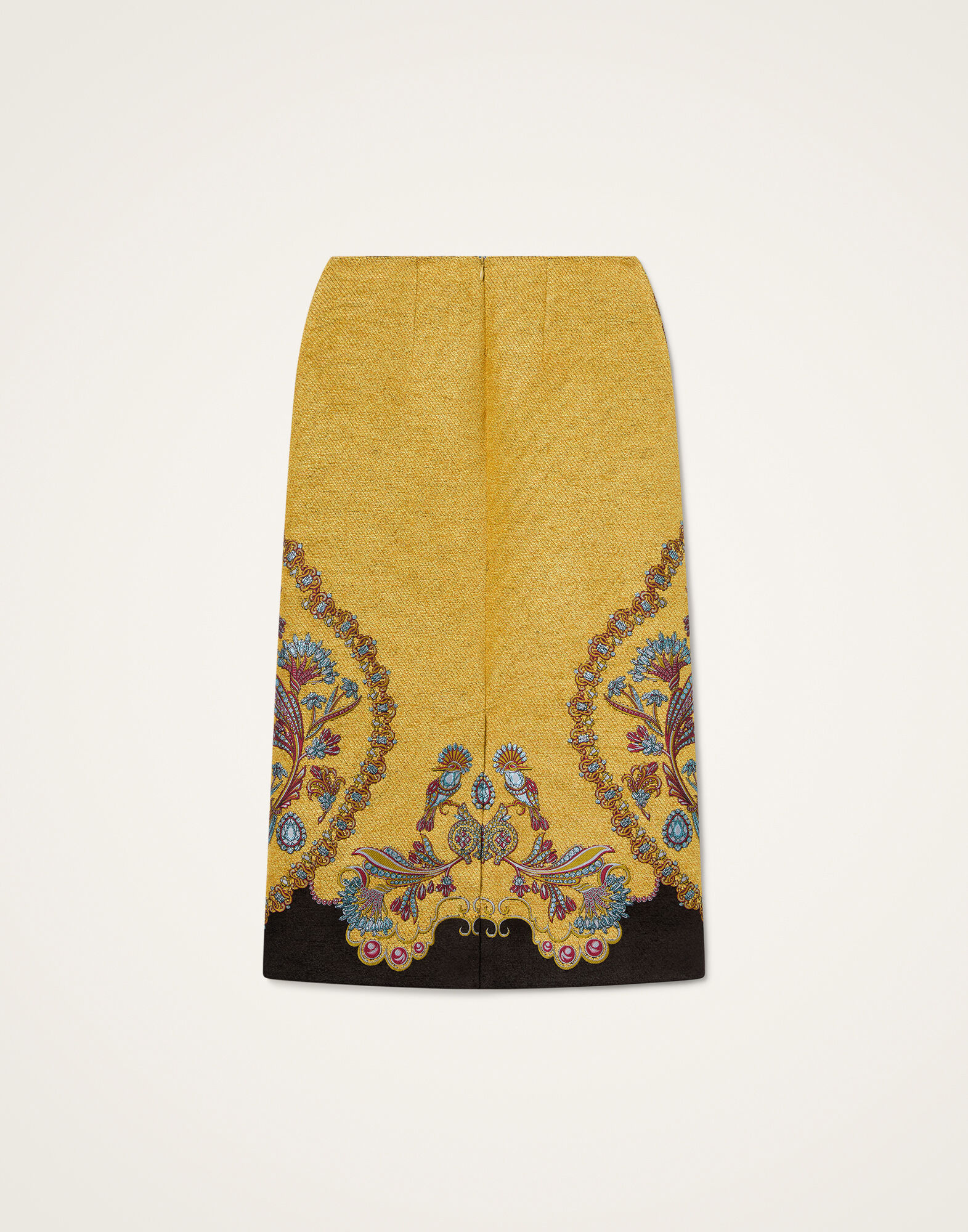 Pencil Skirt La DoubleJ: Gems Placée Yellow Pencil Skirt La DoubleJ: Gems Placée Yellow SKI0011JCQ157