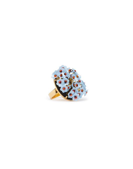 Blossom Ring La DoubleJ: Fiori Azzurri Blossom Ring La DoubleJ: Fiori Azzurri RIN0001BRA001