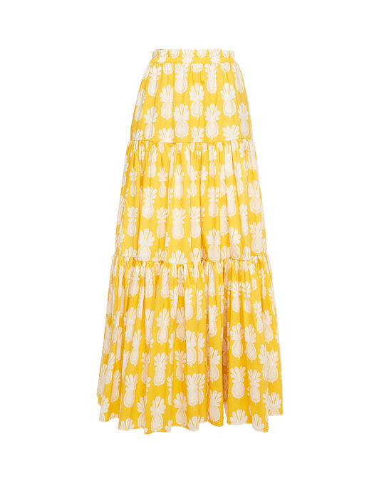 Big Skirt La DoubleJ: Pineapple Big Skirt LaDoubleJ: Pineapple SKI0001COT020