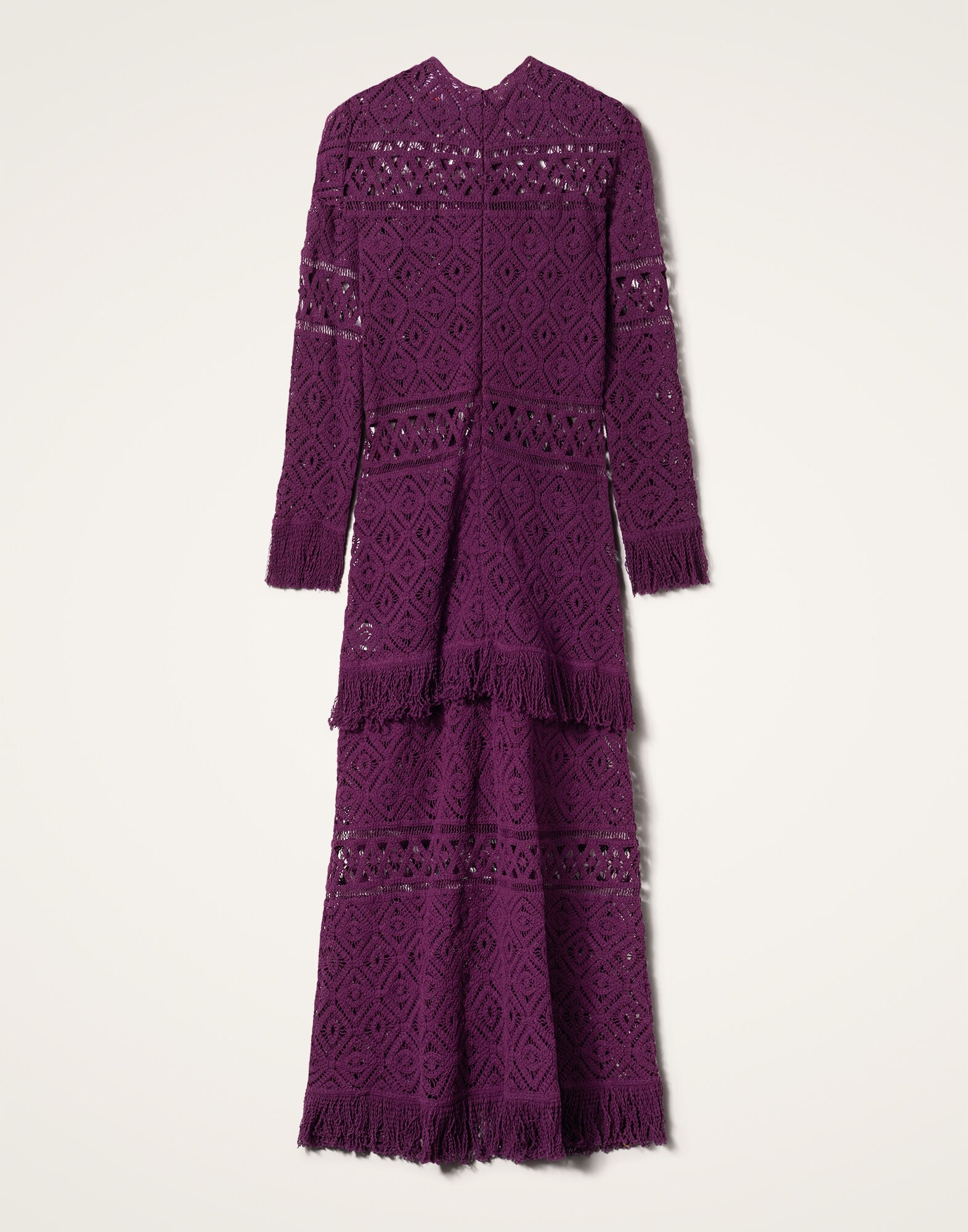 Lacey Long Sleeve Swing Dress La DoubleJ: Plaza Purple DRE0681JCQ080