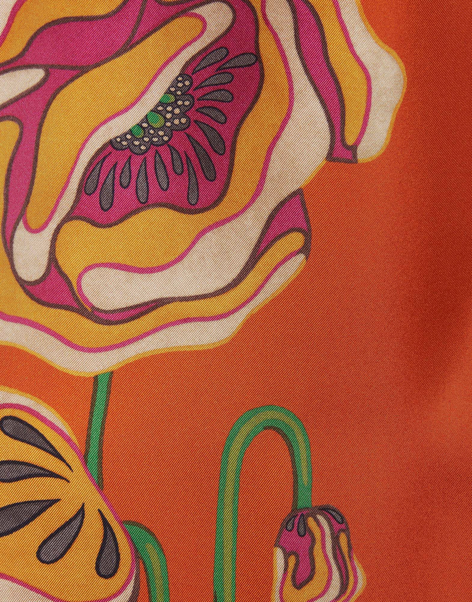Palazzo Pants La DoubleJ: Poppies Orange Placée TRO0026SIL006