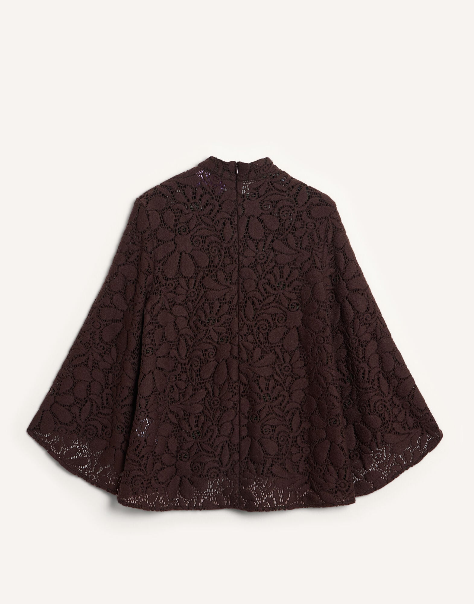 Women's Lacey Make An Exit Top in Solid Chocolate | La DoubleJ