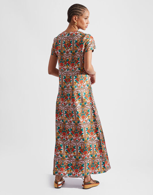 Swing Dress La DoubleJ: Corte White Swing Dress La DoubleJ: Corte White DRE0001SIL001