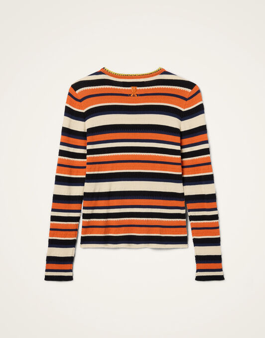 Veneziana Top La DoubleJ: Multicolor Orange Veneziana Top La DoubleJ: Multicolor Orange PUL0272KNI154