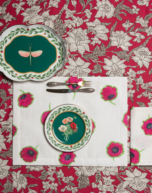 Dessert Plate Set of 2 La DoubleJ: Posie DIS0005CER001