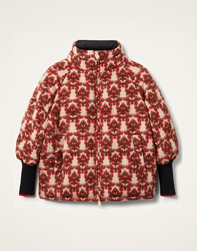 St. Moritz Reversible Jacket La DoubleJ: Herald Cream DOW0015WOL022