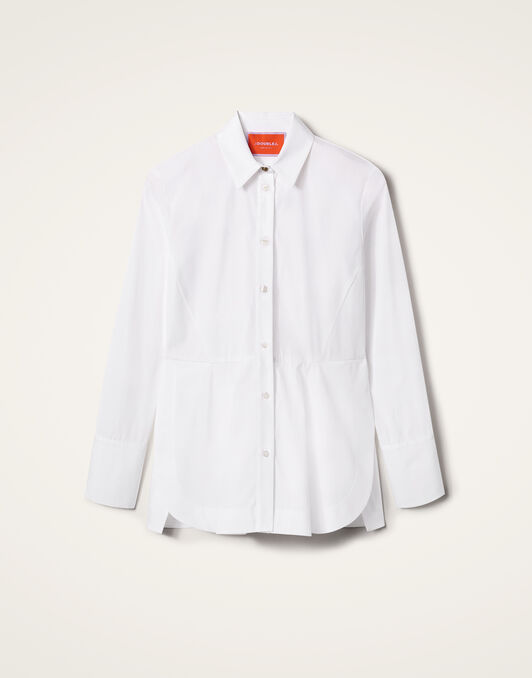 Iris Shirt La DoubleJ: Solid White Iris Shirt La DoubleJ: Solid White SHI0113COT064